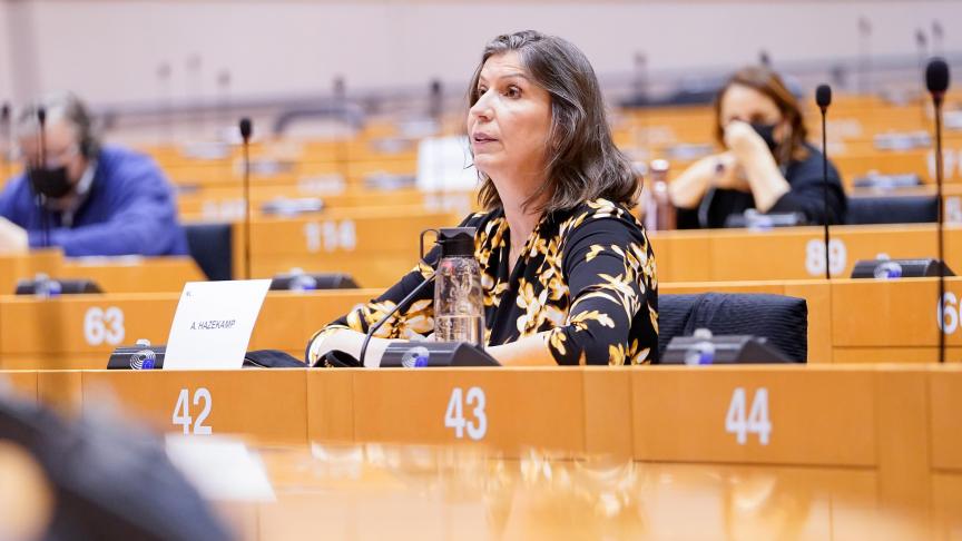 La députée néerlandaise Anja Hazekamp s’est montrée à l’offensive au niveau  du bien-être animal et des accords commerciaux futurs ou en cours de négociations.