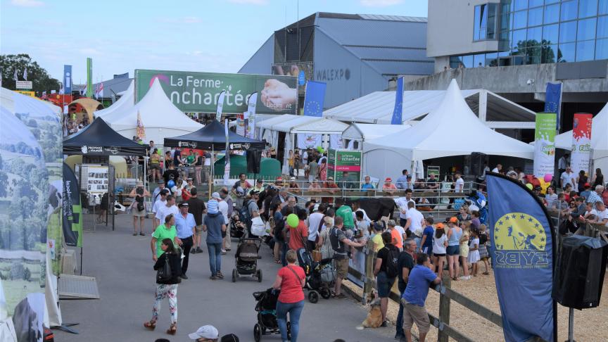 La Foire de Libramont, à la fois une vitrine, un lieu d’inspiration  et un lieu d’échanges de pratiques, de débats et de sensibilisation.