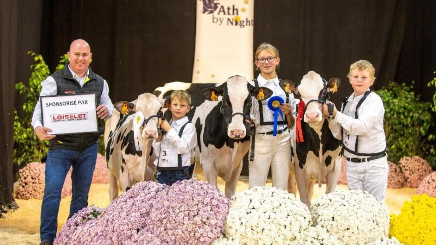 Robin Bodelet emporte le showmanship jeune.