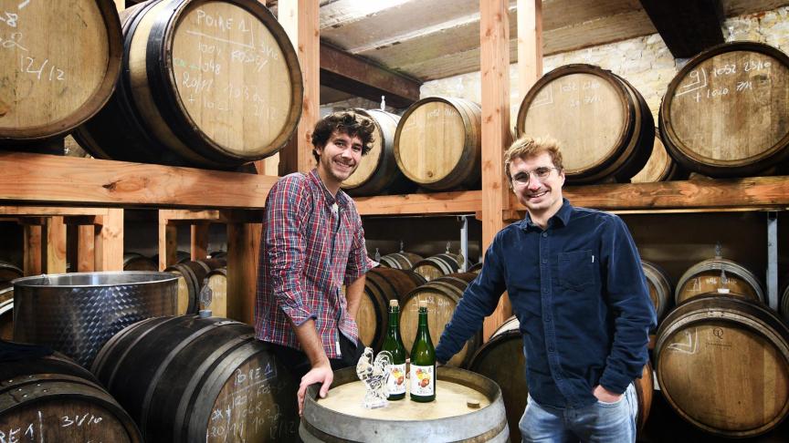 Adrien Pestiaux, cidre.