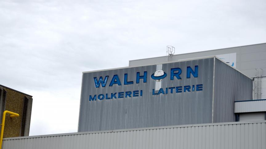 Fait unique, toute la composition du lait est valorisée sur le site de Walhorn: la matière grasse dans la crème et la protéine dans les poudres.