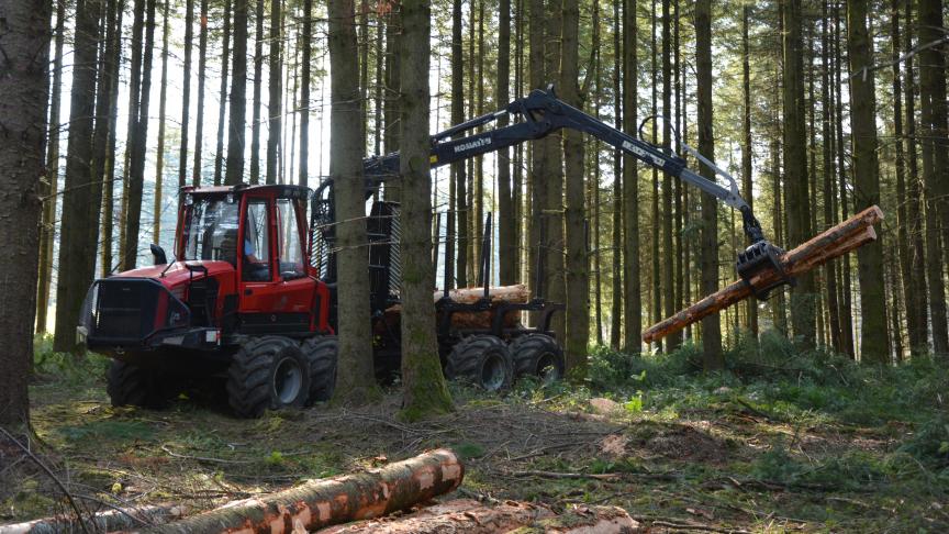 Les démonstrations en conditions réelles de travail font de Demo Forest un événement unique en Europe. À découvrir en forêt de Bertrix!