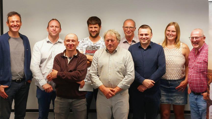 Ces neuf membres sont prêts à défendre l’agriculture biologique en Wallonie.