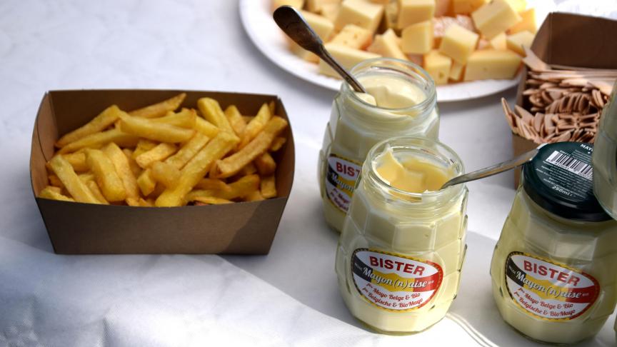 La nouvelle mayonnaise sera présentée dans le petit pot grenade emblématique de Bister.