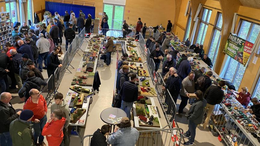 50 m² de diorama seront à découvrir.