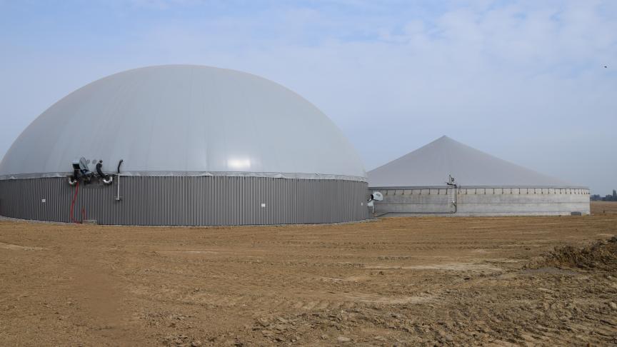 La biométhanisation est destinée à générer  une molécule, le méthane, permettant  de mettre en œuvre des processus industriels.