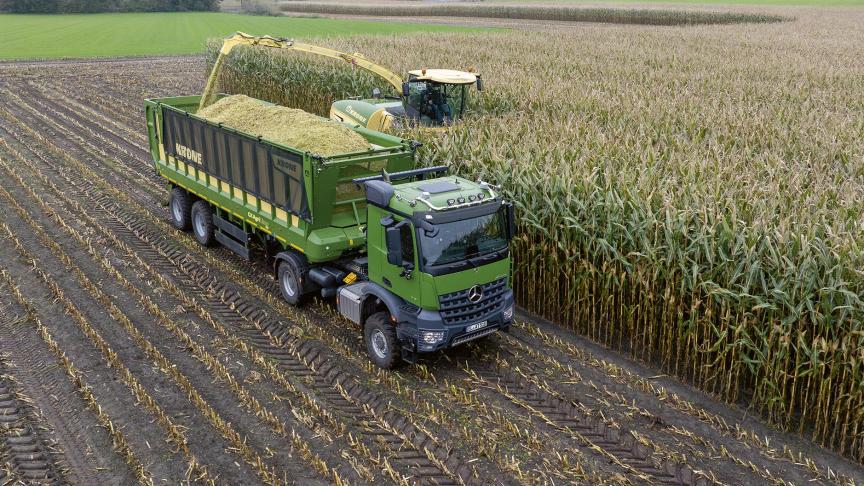 La Gx 520 AgriLiner affiche un volume maximal de chargement de 52m².