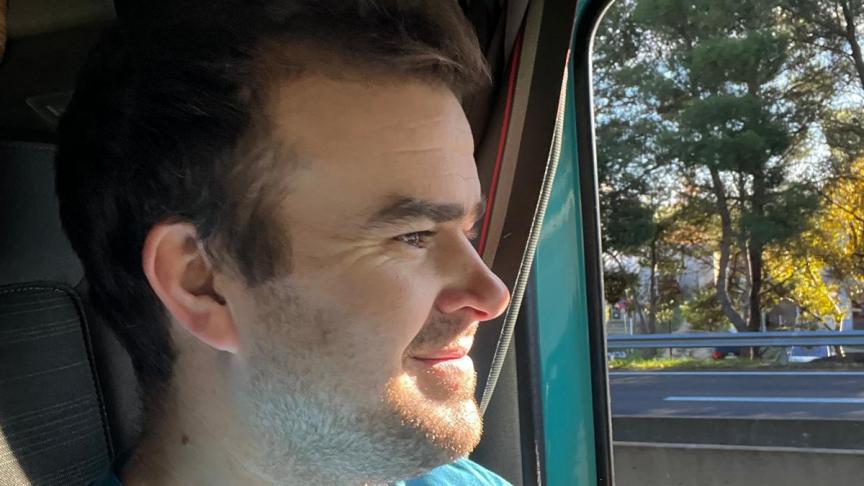François parcourt les routes européennes depuis plus de 20 ans.