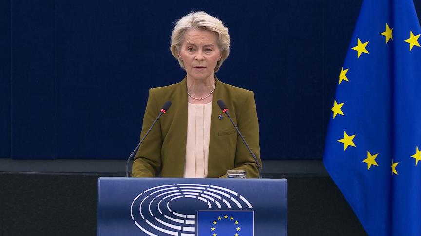 Dans un discours largement consacré à la défense, Ursula von der Leyen a, néanmoins, eu quelques mots pour le secteur agricole, promettant notamment de lancer la campagne « Acheter des denrées alimentaires européennes ».