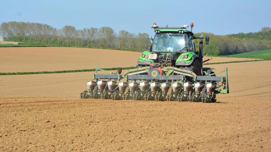 Vu les conditions favorables, la sole betteravière était semée à 90 % fin mars. Un situation en total contraste par rapport à 2024.