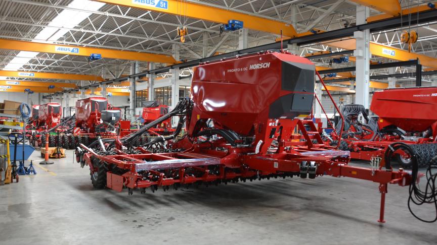 En Belgique, Horsch travaille  avec trois concessionnaires officiels.