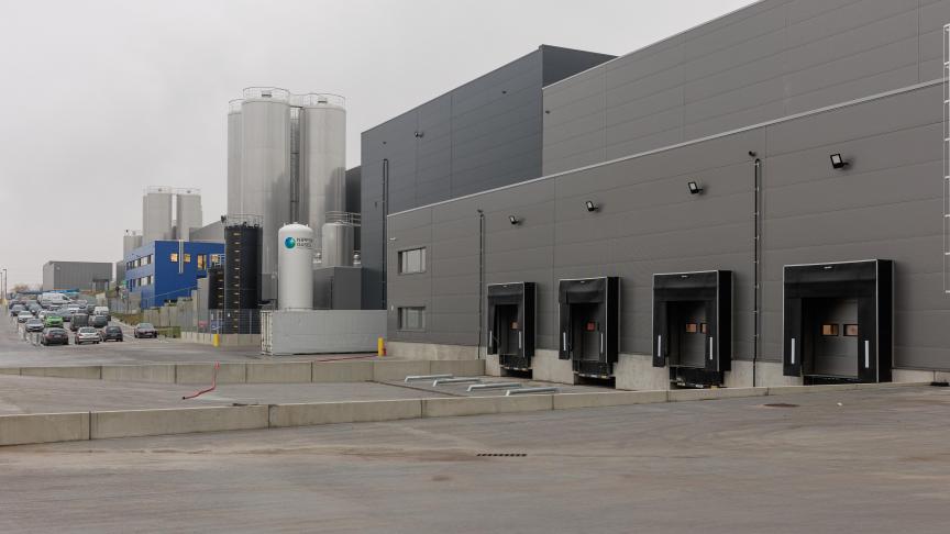 La Laiterie investit dans ses différents sites comme ici à Baudour, et reste dans une dynamique de prospection pour trouver de nouveaux producteurs.